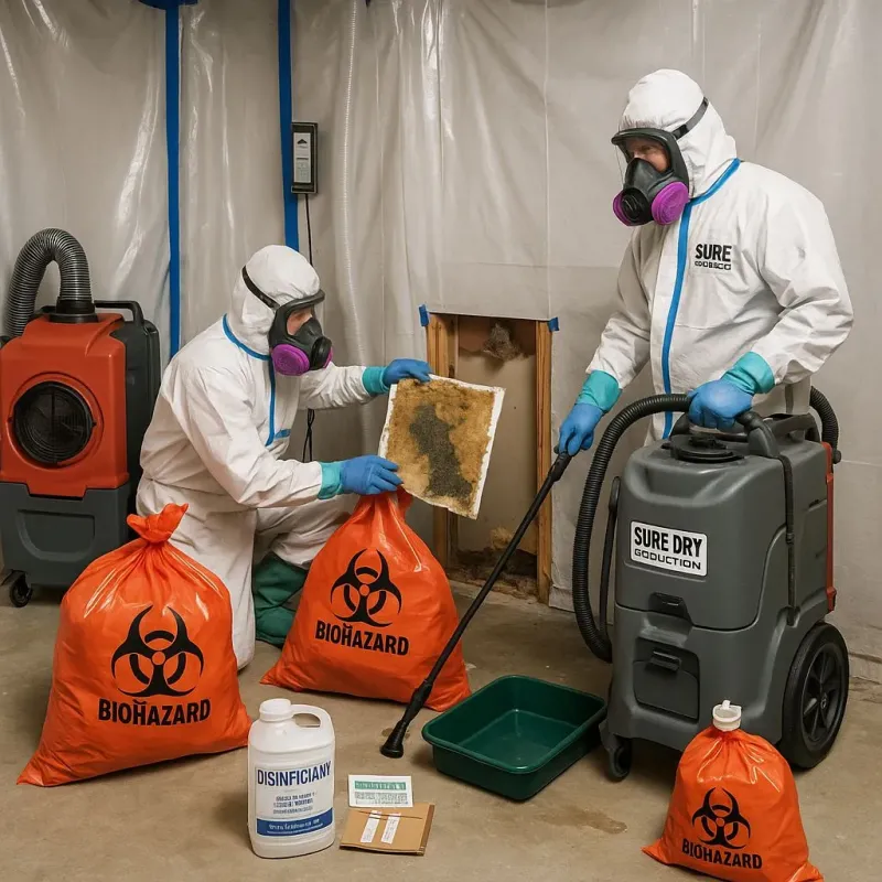 Contaminated Water Handling Protocols process in Bayview, CA