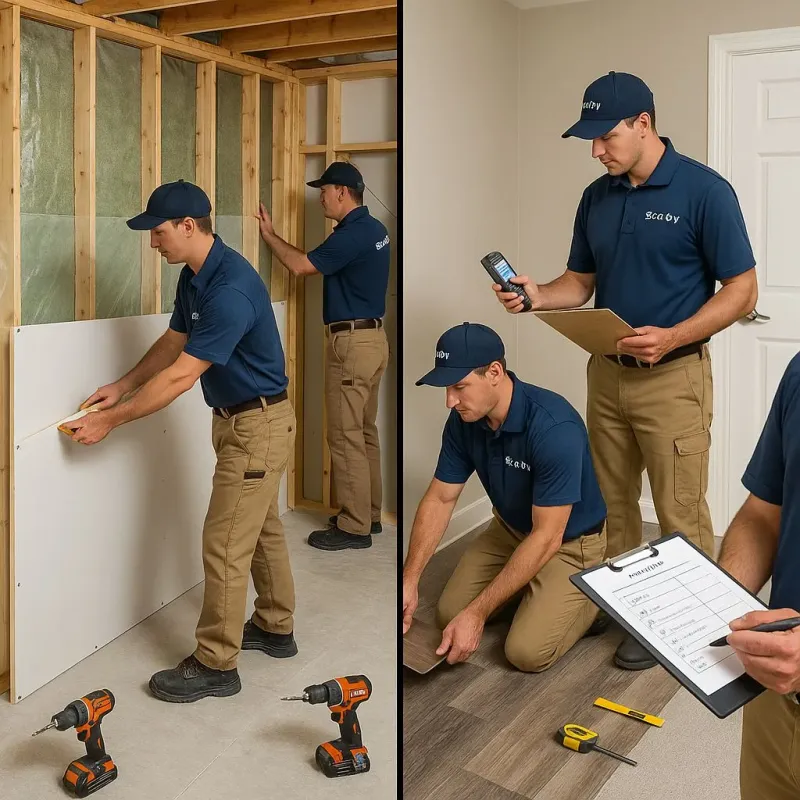 Repairs and Reconstruction process in Bayview, CA