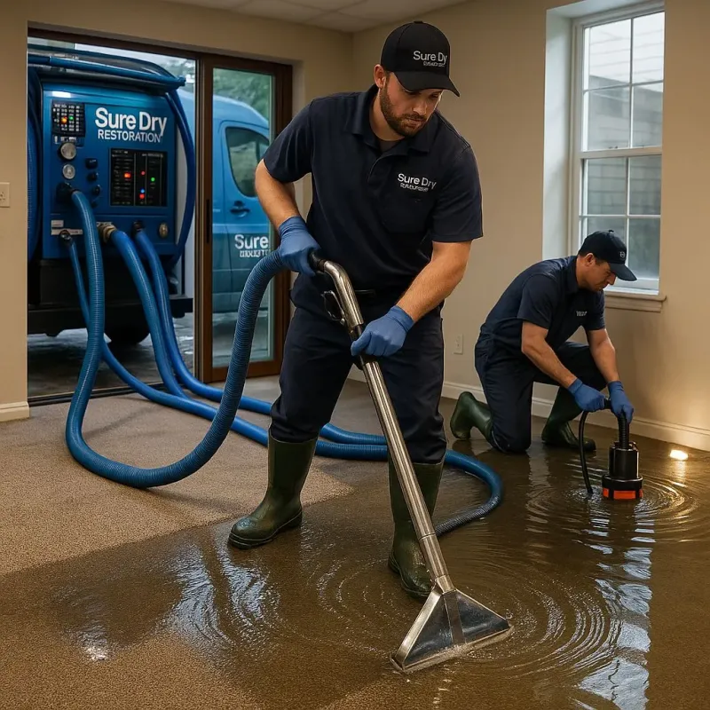 Water Extraction and Removal process in Bayview, CA